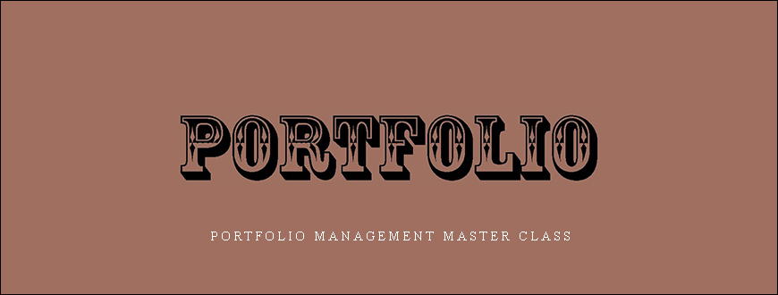 Portfolio Management Master Class