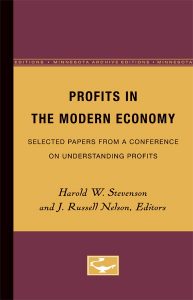 Profits in the Modern Economy , Harold W.Stevenson, Profits in the Modern Economy by Harold W.Stevenson