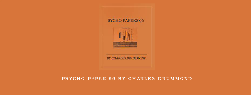 Psycho-Paper 96 by Charles Drummond