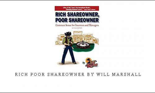 Rich Poor Shareowner by Will Marshall