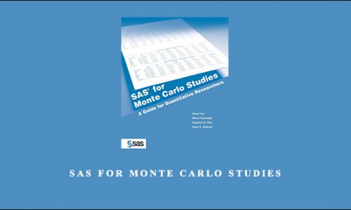 SAS for Monte Carlo Studies by Xitao Fan