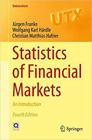 Statistics of Financial Markets by Jurgen Franke