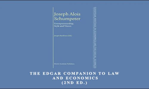 The Edgar Companion to Law & Economics (2nd Ed.) by Jurgen G.Backhaus