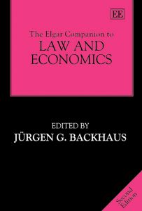 The Edgar Companion to Law & Economics (2nd Ed.) , Jurgen G.Backhaus, The Edgar Companion to Law & Economics (2nd Ed.) by Jurgen G.Backhaus