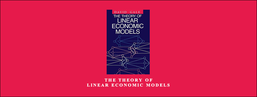 The Theory of Linear Economic Models by David Gale