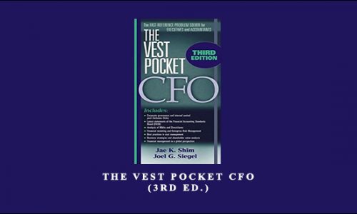 The Vest Pocket CFO (3rd Ed.) by Jae K.Shim