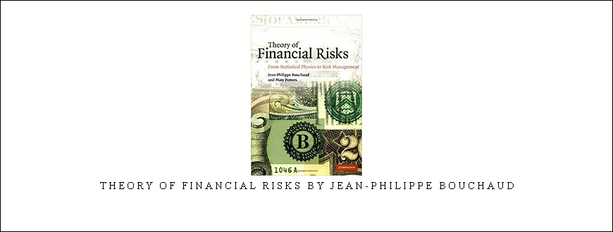 Theory of Financial Risks by Jean-Philippe Bouchaud