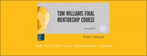 Tom Williams Final Mentorship Course