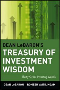 Treasury of Investment Wisdom , Dean LeBaron, Treasury of Investment Wisdom by Dean LeBaron