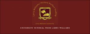 University Tutorial from Larry Williams