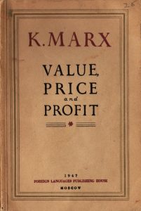 Value Price & Profit , Karl Marxa, Value, Price & Profit by Karl Marxa