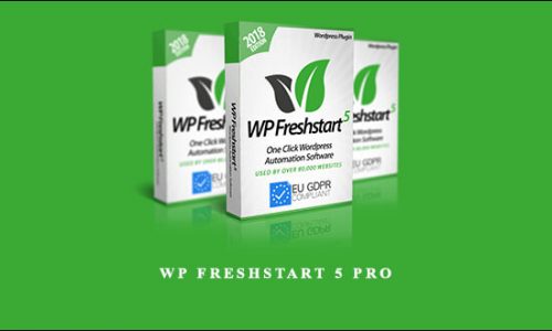 WP FreshStart 5 PRO