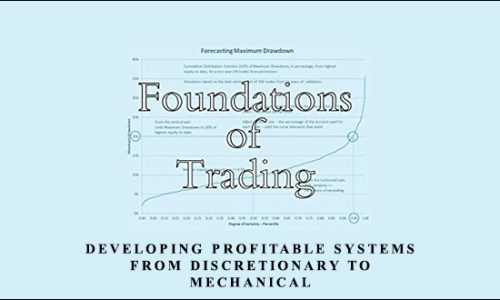 Developing Profitable Systems from Discretionary to Mechanical by Fred Shutzman