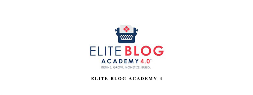 Elite Blog Academy 4 by Ruth Soukup