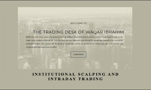 Institutional Scalping and Intraday Trading by WIFXA