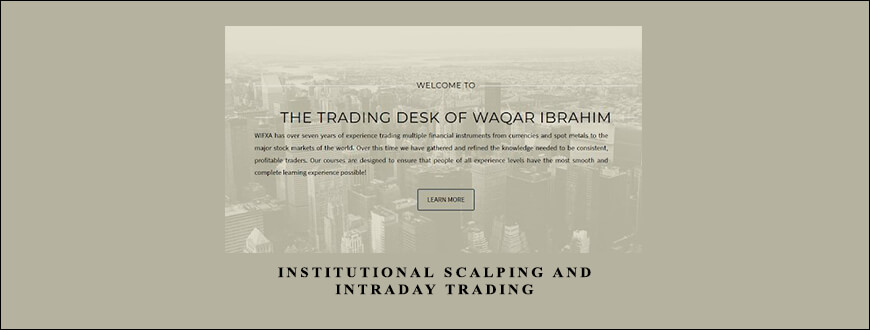 Institutional Scalping and Intraday Trading by WIFXA