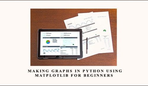 Making Graphs in Python using Matplotlib for Beginners by Stone River eLearning