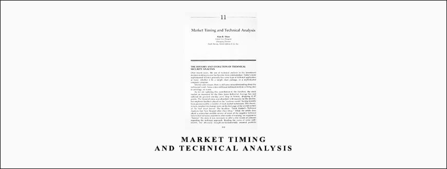 Market Timing and Technical Analysis by Alan Shaw