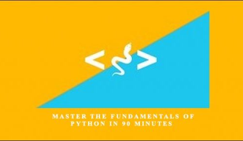 Master The Fundamentals Of Python In 90 Minutes by Stone River eLearning