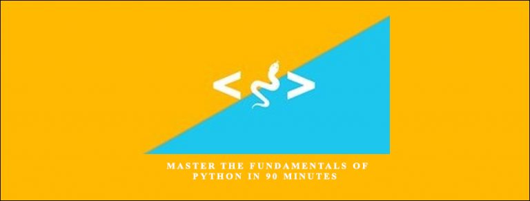 Master The Fundamentals Of Python In 90 Minutes by Stone River eLearnin