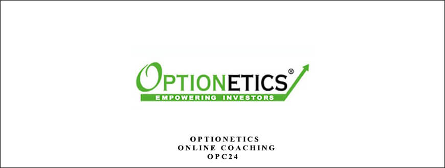 Optionetics – Online Coaching – Rob Roy – OPC24