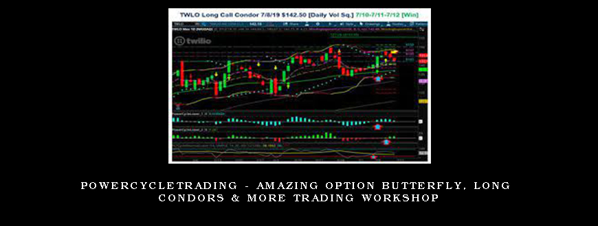 Powercycletrading – Amazing Option Butterfly, Long Condors & More Trading Workshop