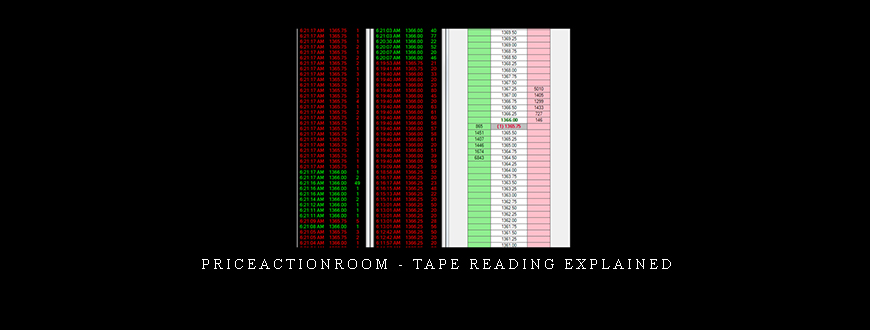 Priceactionroom – Tape Reading Explained