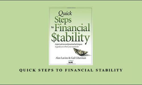 Quick Steps to Financial Stability by Alan Lavine