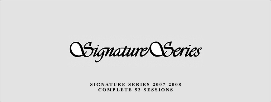 Optionetics – Signature Series 2007-2008 – Complete 52 Sessions