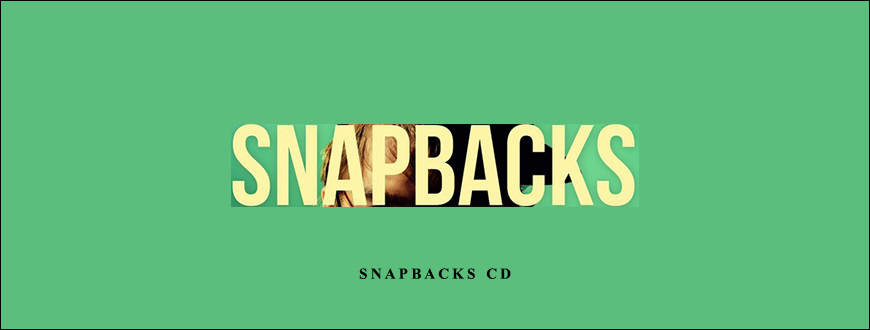 Snapbacks CD by David Elliott