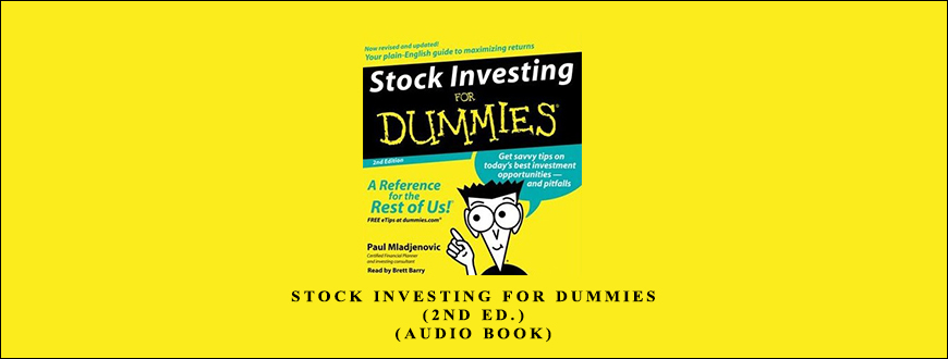 Stock Investing for Dummies (2nd Ed.) (Audio Book) by Paul Mladjenovic