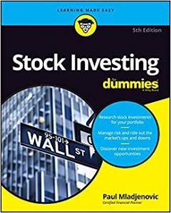 Stock Investing for Dummies , Paul Mladjenovic, Stock Investing for Dummies by Paul Mladjenovic