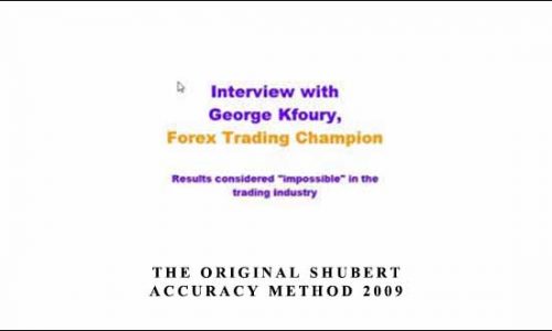 The Original Shubert Accuracy Method 2009 by Scott Schubert