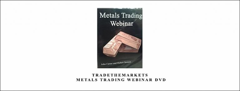 TradeTheMarkets – Metals Trading Webinar DVD