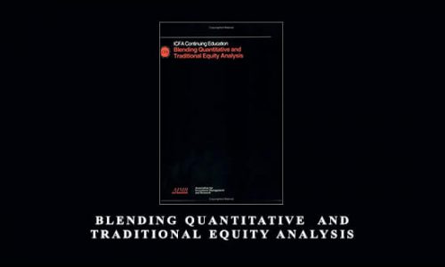 Blending Quantitative and Traditional Equity Analysis by CFA Institute