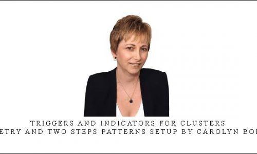 Triggers and Indicators for Clusters, Symmetry and Two Steps Patterns Setup by Carolyn Boroden