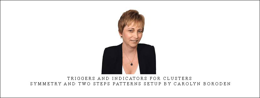 Triggers and Indicators for Clusters, Symmetry and Two Steps Patterns Setup by Carolyn Boroden