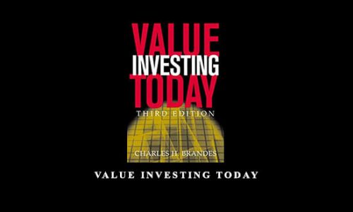 Value Investing Today by Charles Brandes