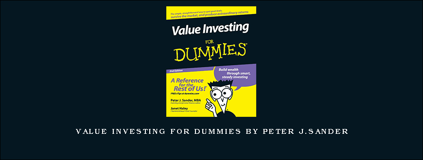 Value Investing for Dummies by Peter J.Sander