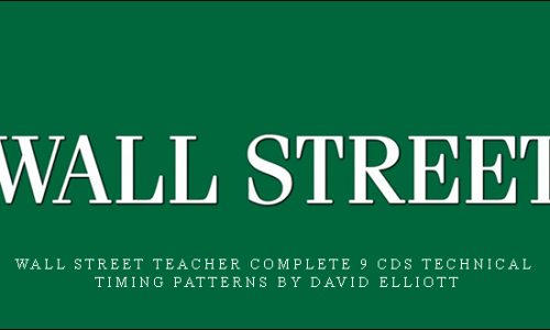 Wall Street Teacher COMPLETE 9 CDs Technical Timing Patterns by David Elliott