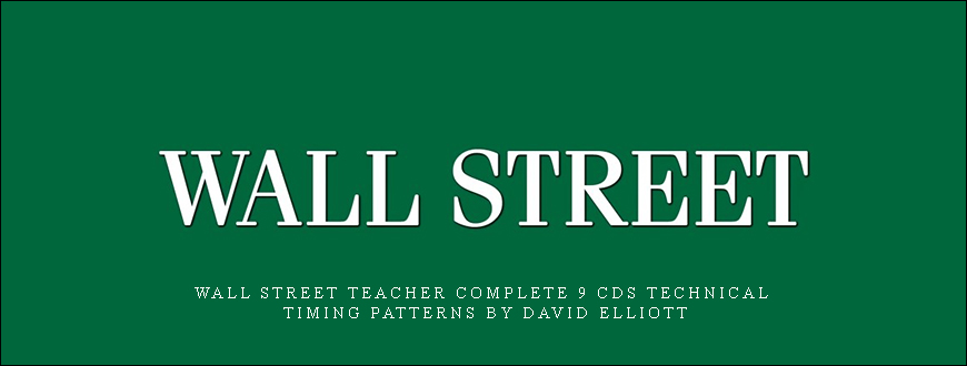 Wall Street Teacher COMPLETE 9 CDs Technical Timing Patterns by David Elliott