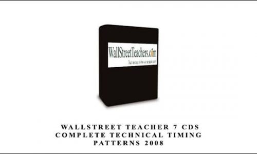 Wallstreet Teacher 7 CDs complete Technical Timing Patterns 2008 by David Elliott