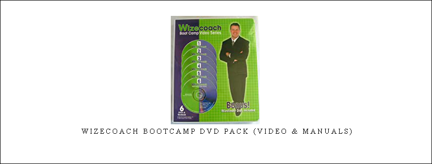 Wizecoach Bootcamp DVD Pack (Video & Manuals)