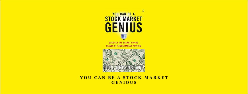 You can be a Stock Market Genious by Joel Greenblaat