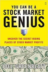 You can be a Stock Market Genious , Joel Greenblaat, You can be a Stock Market Genious by Joel Greenblaat