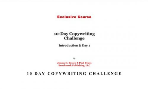 10 Day Copywriting Challenge by Jimmy D Brown