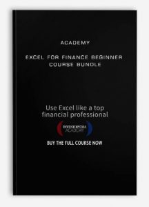 Academy – EXCEL FOR FINANCE BEGINNER COURSE BUNDLE