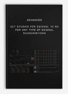 Advanced GET Studies for eSignal 10 R2 for Any Type of eSignal Sudscribtions