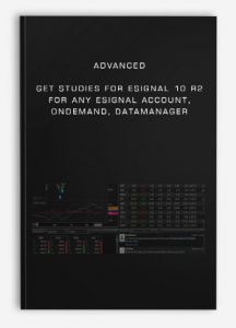 Advanced GET Studies for eSignal 10 R2 for Any eSignal Account, OnDemand, DataManager