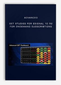 Advanced GET Studies for eSignal 10 R2 for OnDemand Sudscribtions